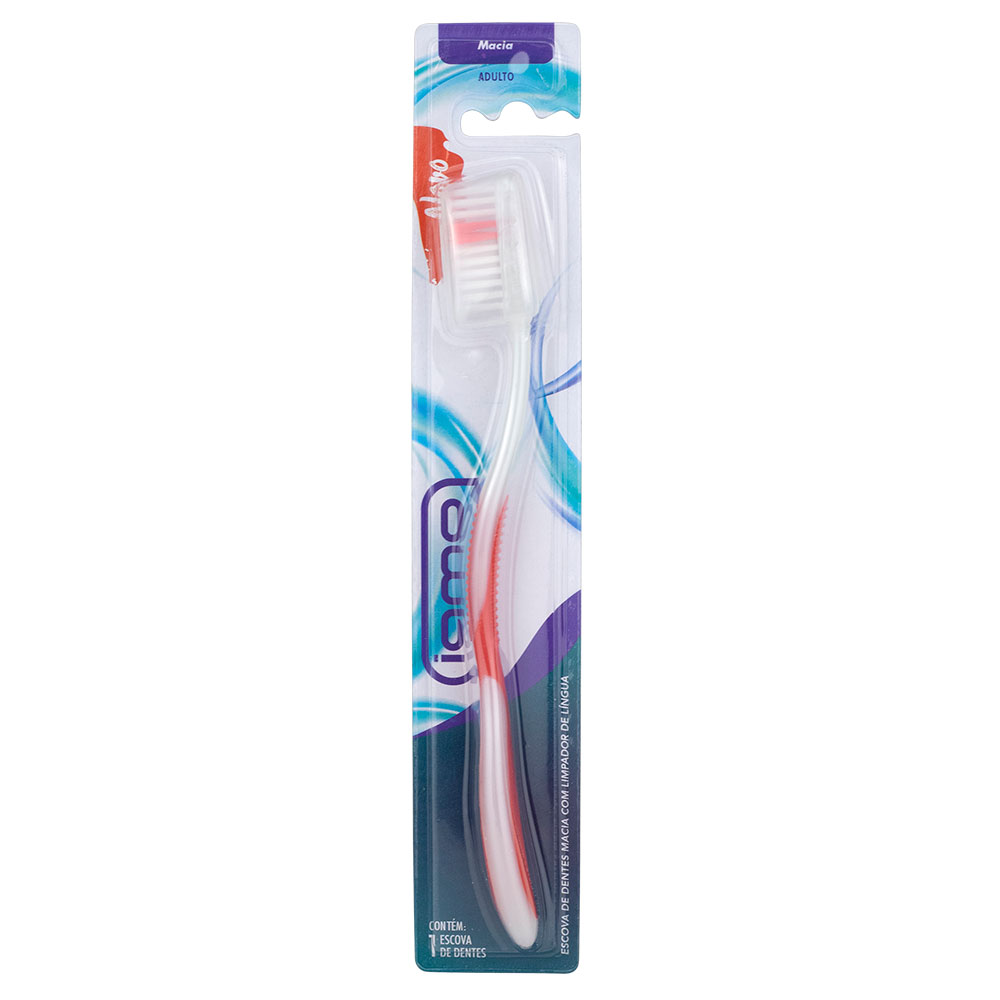 com cerdas macias YS43120 – Iamo Escova de dentes adulto